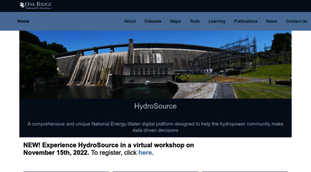 hydrosource.ornl.gov