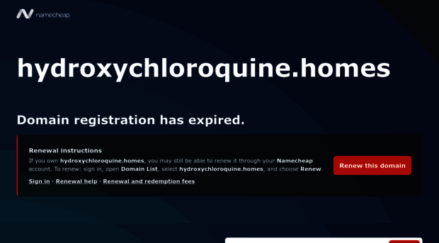 hydroxychloroquine.homes