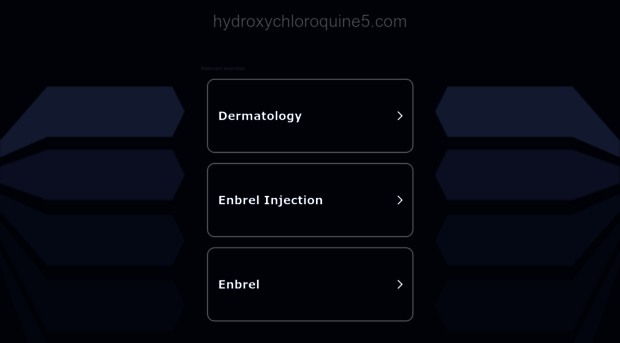 hydroxychloroquine5.com