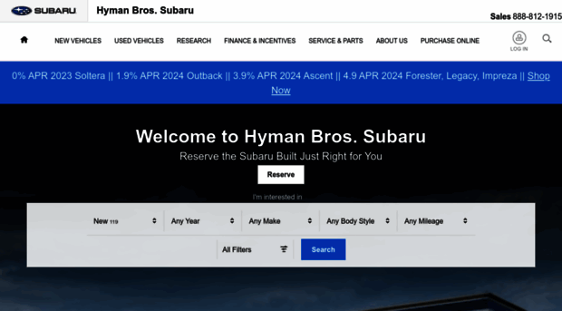 hymanbrossubaru.com