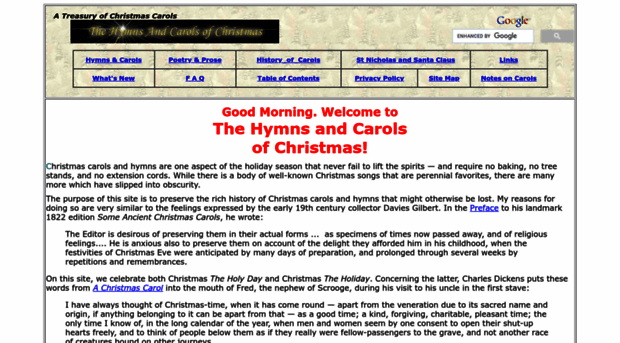 hymnsandcarolsofchristmas.com