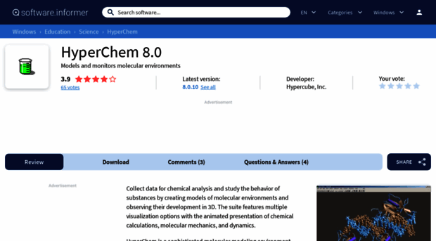 hyperchem.software.informer.com
