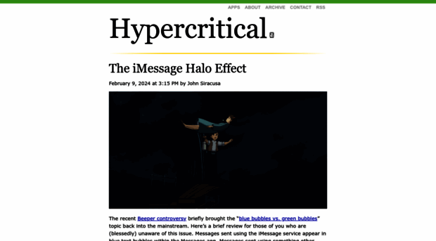 hypercritical.co