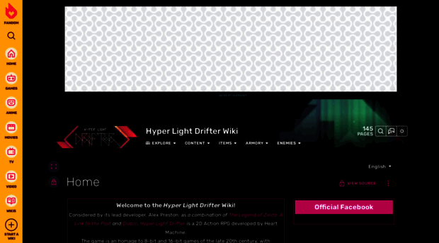 hyperlightdrifter.wikia.com