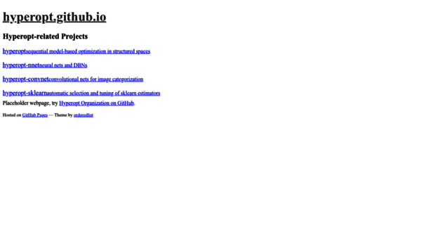 hyperopt.github.io