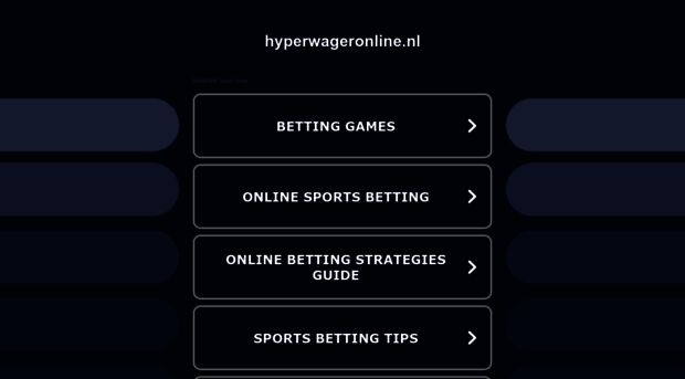 hyperwageronline.nl