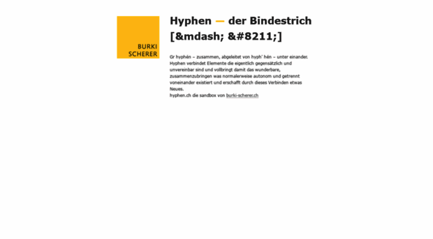 hyphen.ch