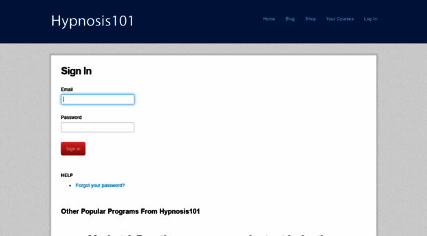 hypnosis101.cart66.com