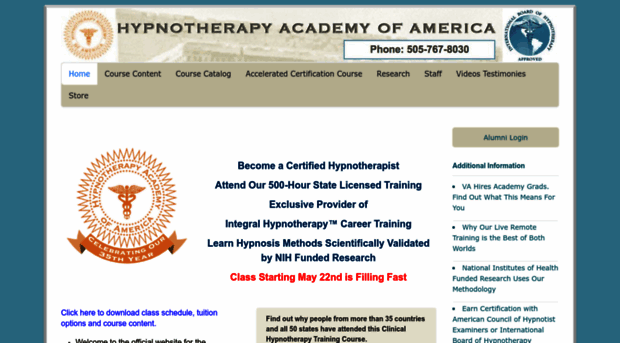 hypnotherapyacademy.com