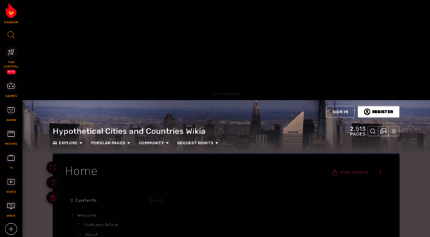 hypotheticalcitiescountries.fandom.com