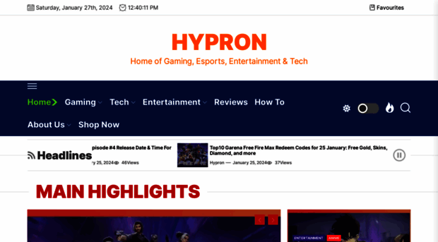 hypronesports.com