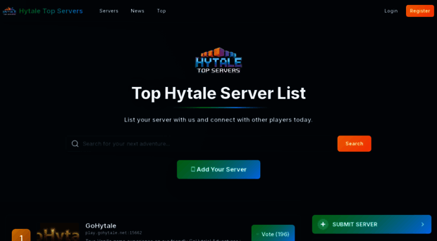 hytale-top-servers.com