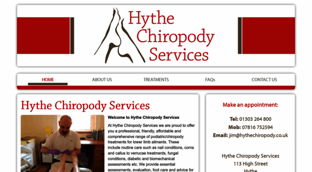 hythechiropody.co.uk