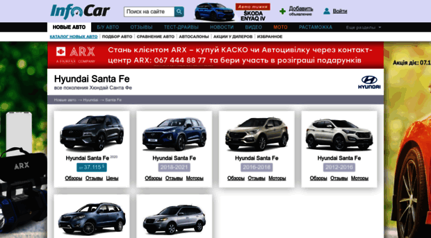 hyundai-santa-fe.infocar.ua