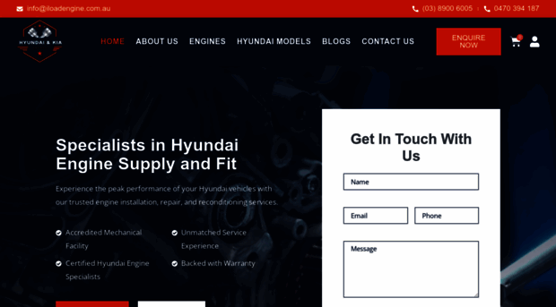 hyundaiandkiaengines.com.au