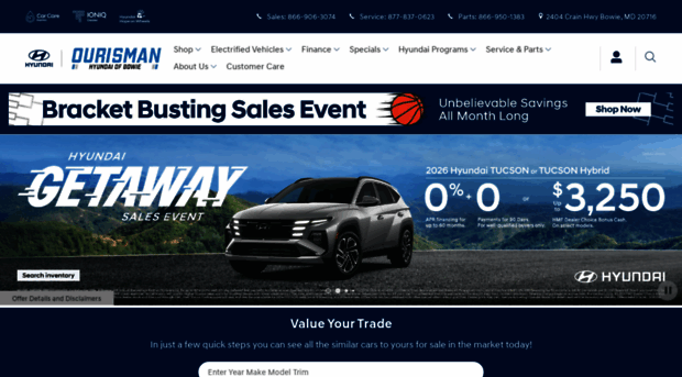 hyundaicarsofbowie.com