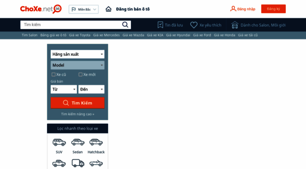 hyundaihanoi.choxe.net