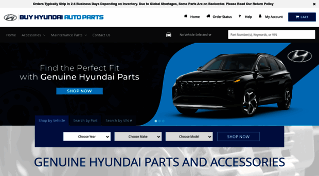 hyundaionlineparts.net