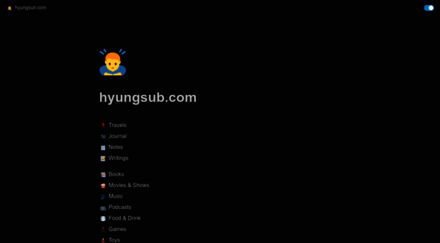 hyungsub.com