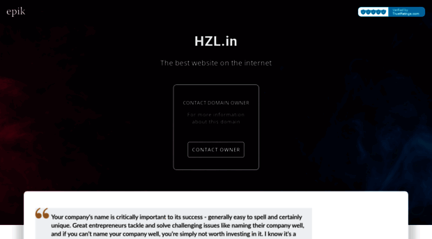 hzl.in