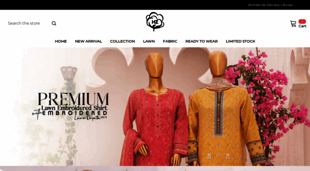 hztextiles.pk