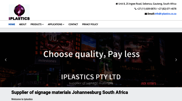 i-plastics.co.za