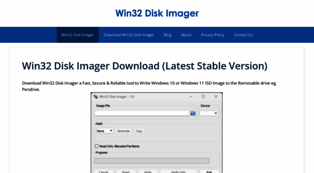 i-win32diskimager.com