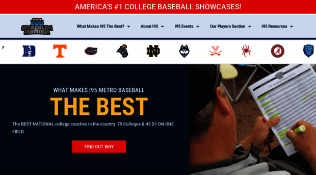 i95metrobaseball.com