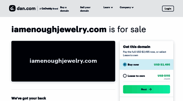 iamenoughjewelry.com