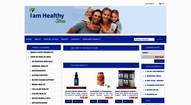 iamhealthystore.com