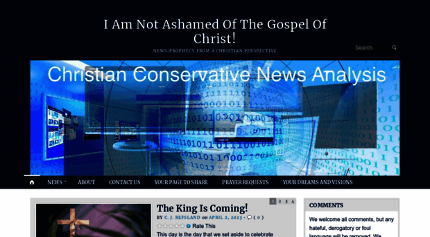 iamnotashamedofthegospelofchrist.com