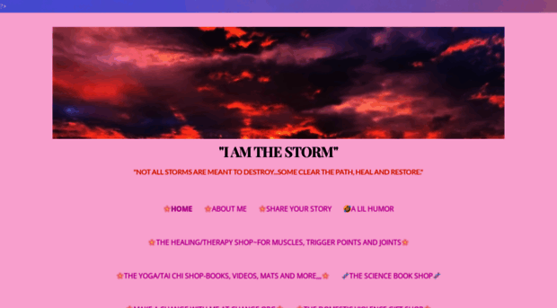 iamthestormwarrior.com