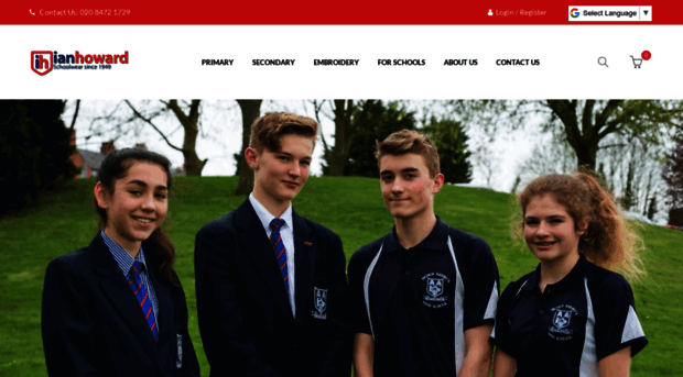 ianhowardschoolwear.com