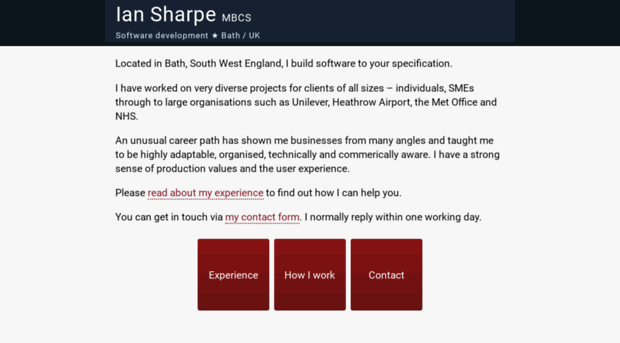 iansharpe.com