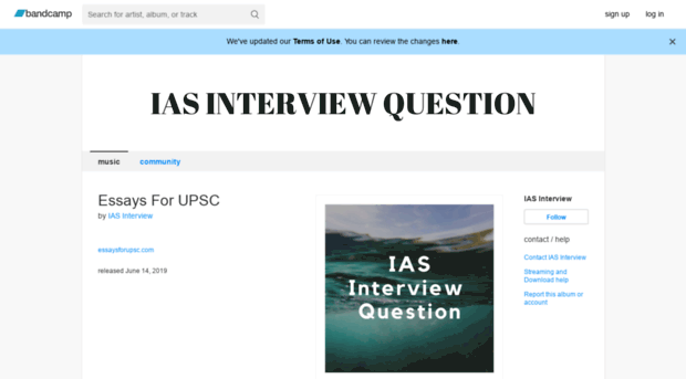 iasinterview.bandcamp.com