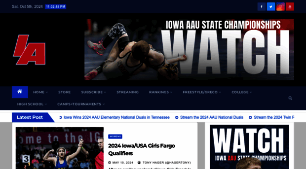 iawrestle.com