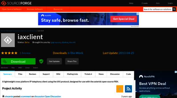 iaxclient.sourceforge.net