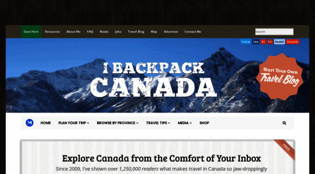 ibackpackcanada.com