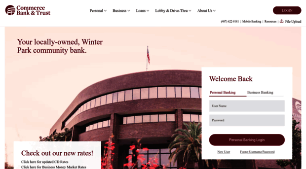 ibank.commercenationalbankfl.com