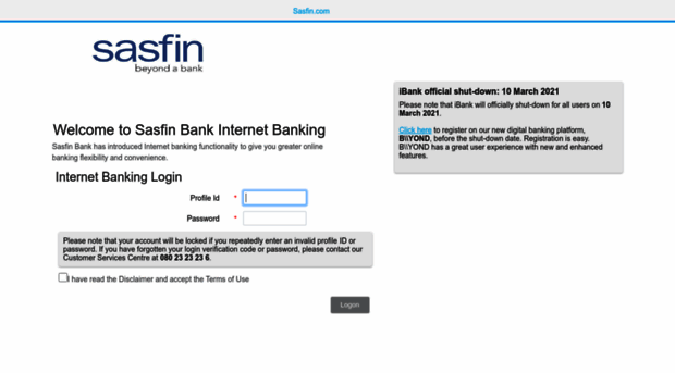 ibank.sasfin.com