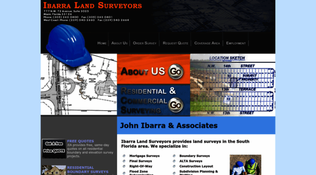 ibarralandsurveyors.com