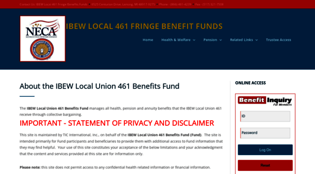 ibew461benefits.org