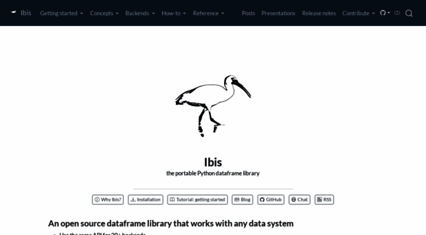 ibis-project.org