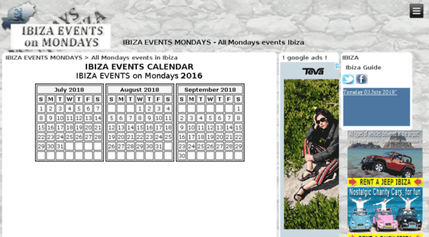 ibiza-events-mondays.ibiza4all.org
