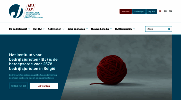 ibj.be - Home - IBJ - IJE - IBJ