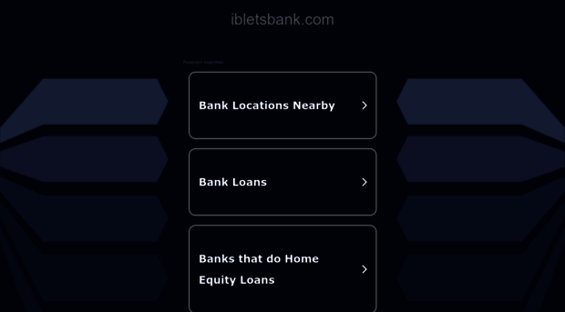 ibletsbank.com