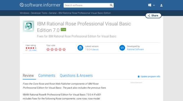 ibm-rational-rose-professional-visual-ba.software.informer.com