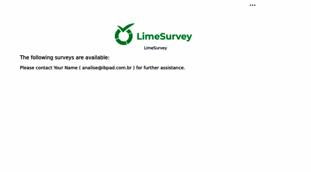 ibpad.limesurvey.net