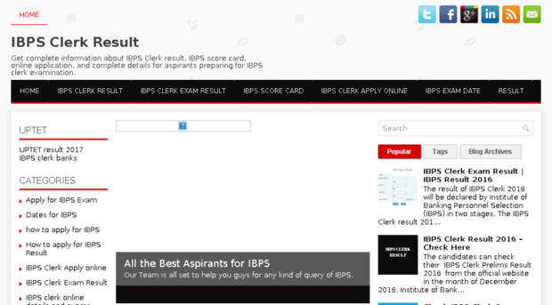 ibpsclerkresult.co.in