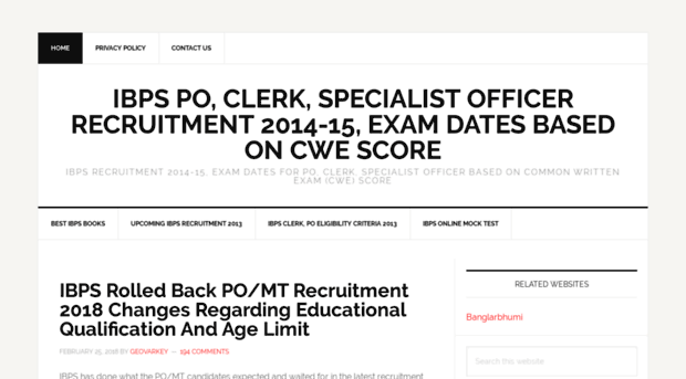 ibpsrecruitment2013.org